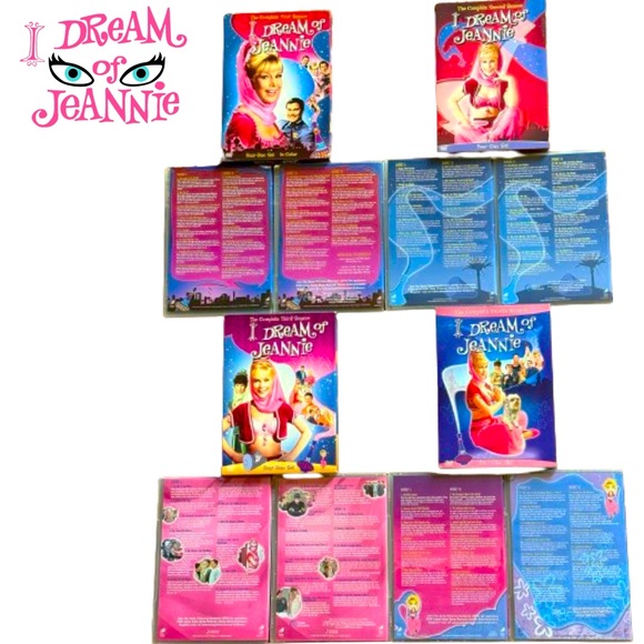NEW I Dream of Jeannie Seasons 1 thru 4 Disc DVD Set - Picture 2 of 4